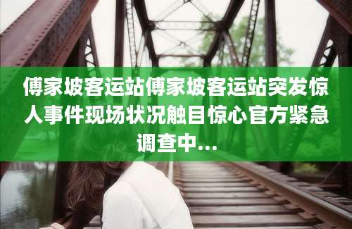 傅家坡客运站傅家坡客运站突发惊人事件现场状况触目惊心官方紧急调查中...