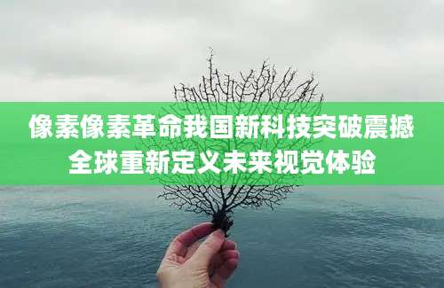 像素像素革命我国新科技突破震撼全球重新定义未来视觉体验