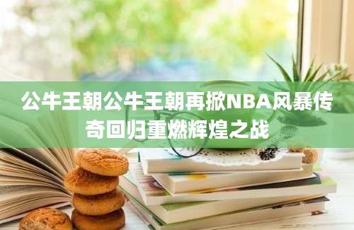公牛王朝公牛王朝再掀NBA风暴传奇回归重燃辉煌之战