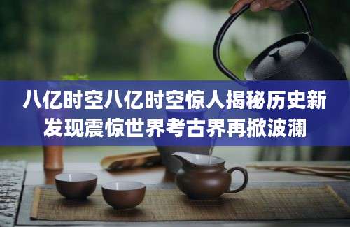 八亿时空八亿时空惊人揭秘历史新发现震惊世界考古界再掀波澜